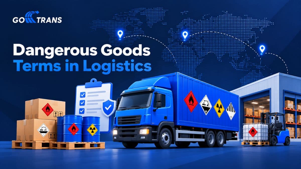 Dangerous Goods Terms in Logistics